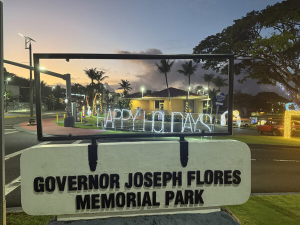 夜のイパオビーチパーク